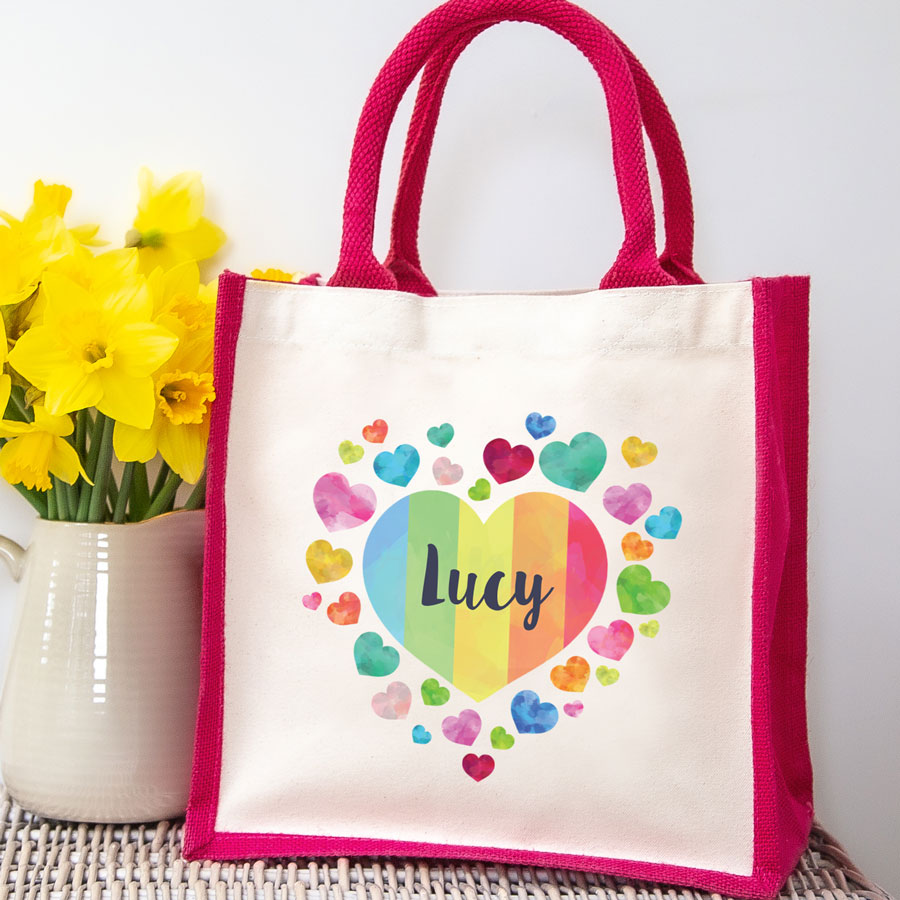 personalised canvas bags