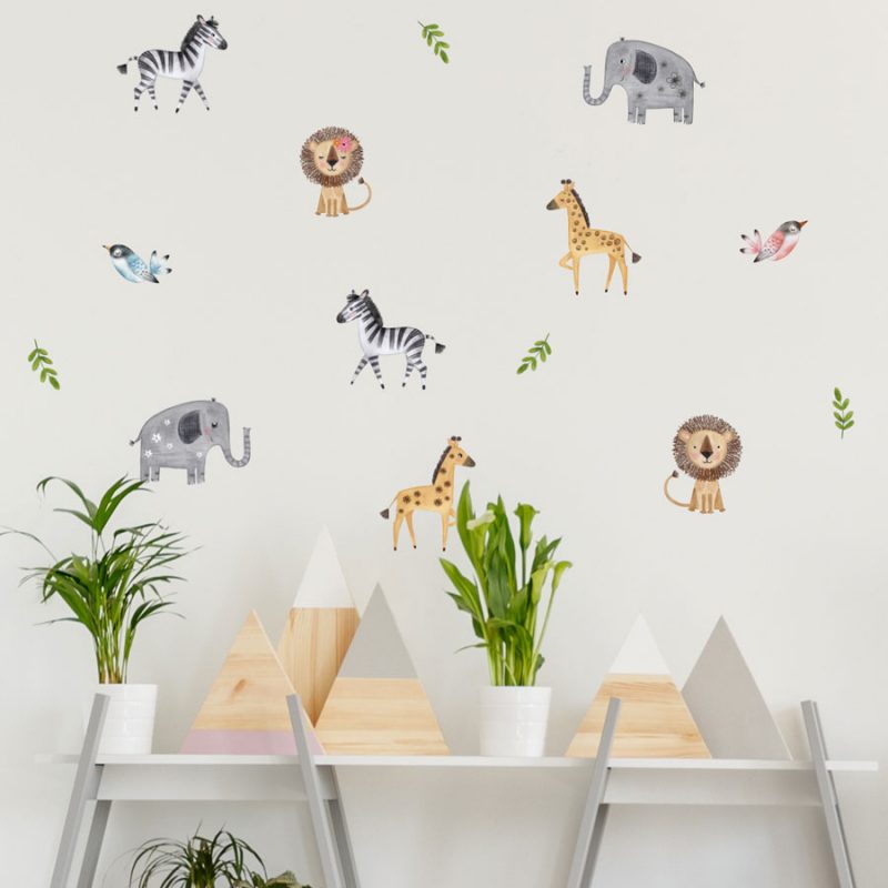 Jungle Wall Stickers | Safari Room Decor | Stickerscape