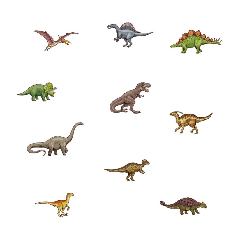 Dinosaur stickaround wall sticker pack | Stickerscape | UK