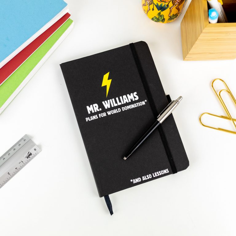 Personalised World Domination Notebook | Gifts | Stickerscape