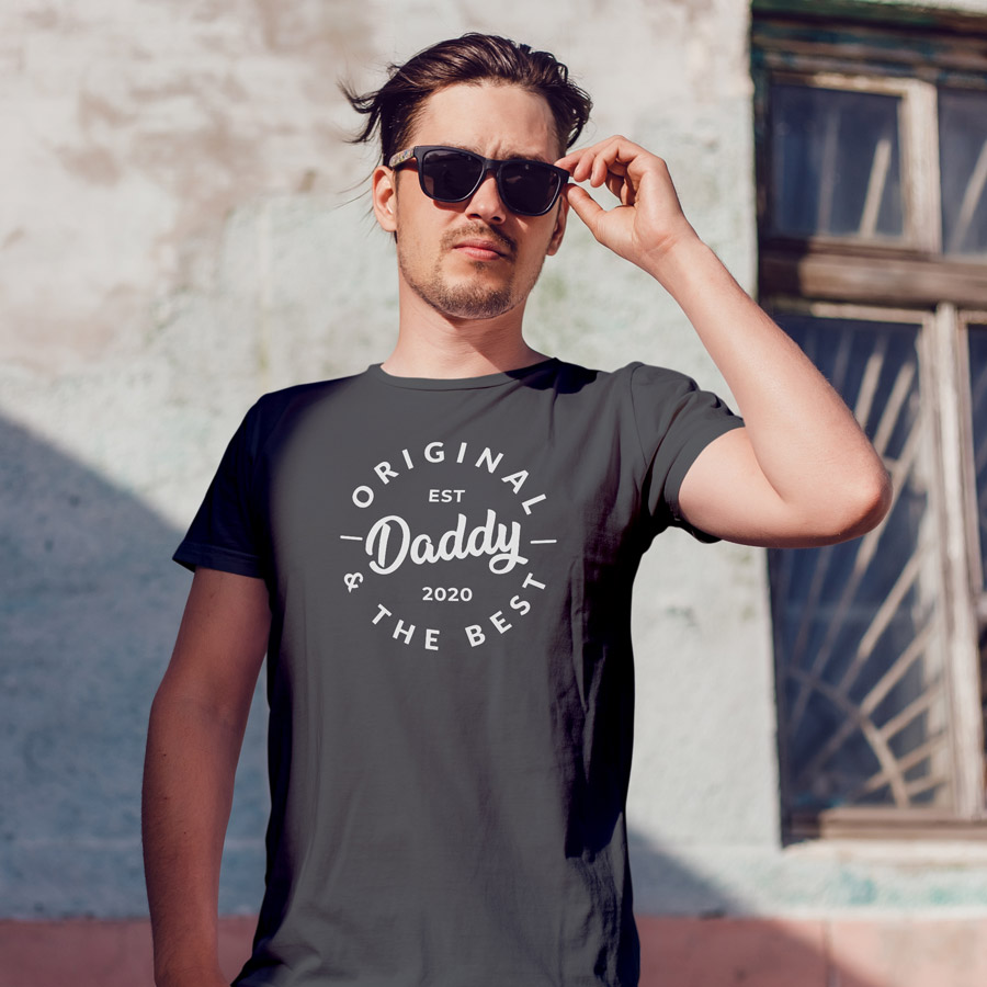 Personalised Original & The Best T-shirt | | Stickerscape