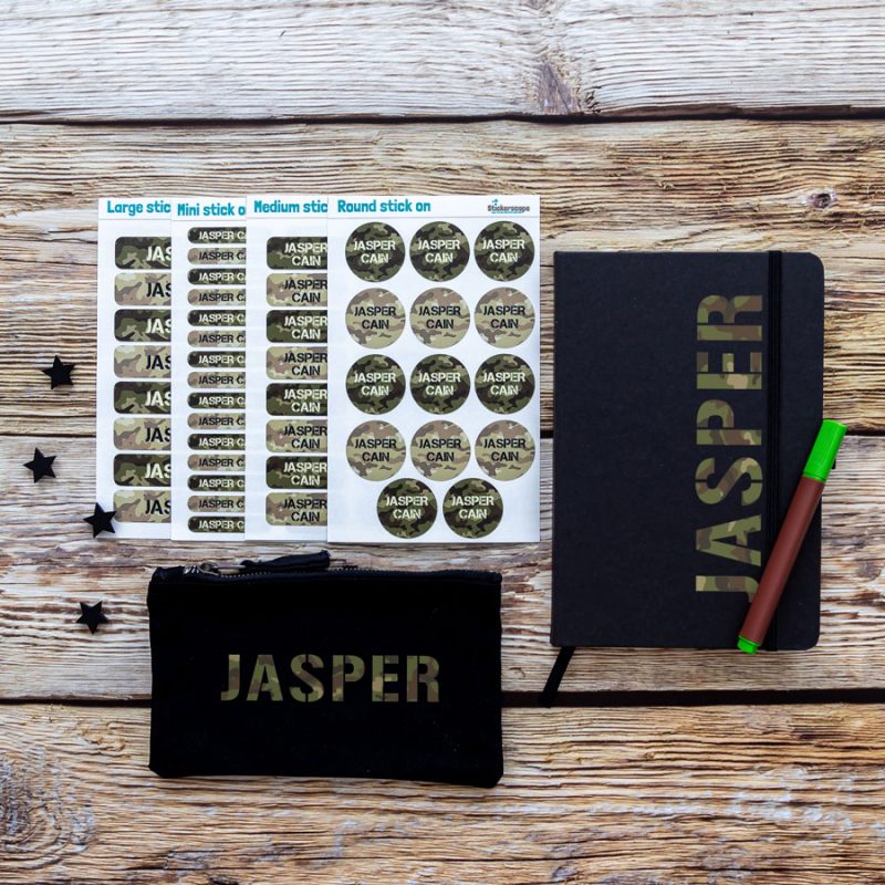 Camo Stationery Bundles | | Stickerscape