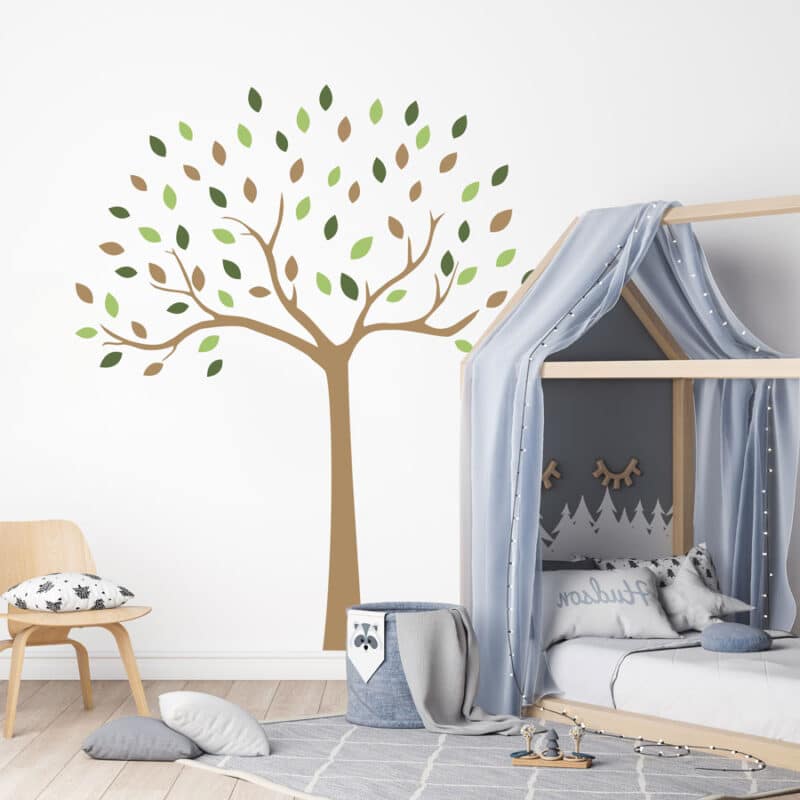 Woodland Tree Wall Sticker Woodland Nursery Stickerscape