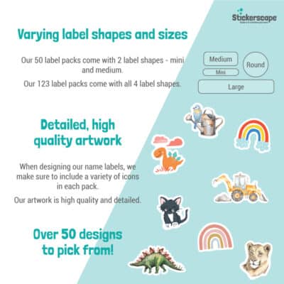 Additional Name Label Info for Stickerscape name labels