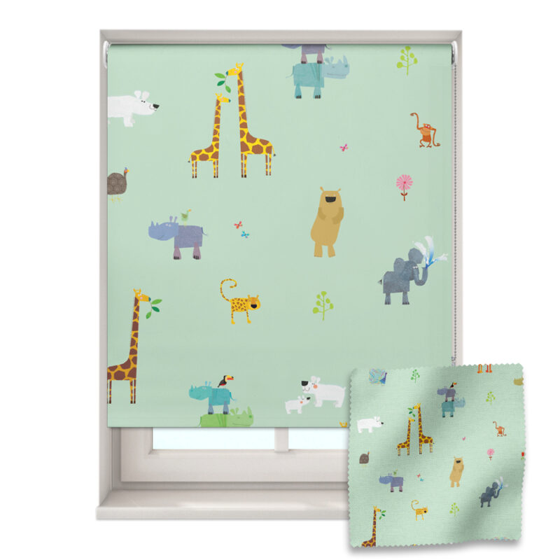 Animals Roller Blind | Children's Roller Blinds | Stickerscape