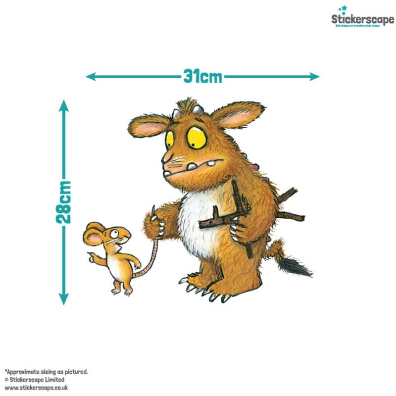 Gruffalo's Child and Mouse Wall Sticker | Gruffalo Wall Stickers ...