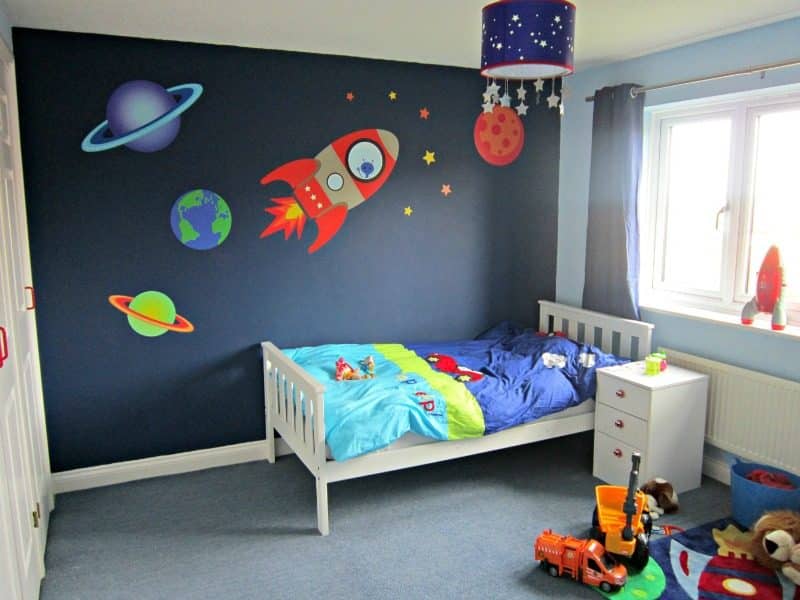 Space Themed Bedroom Stickerscape