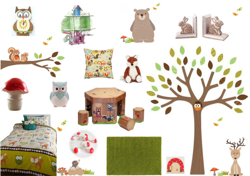 New Woodland Friends wall sticker range - Stickerscape